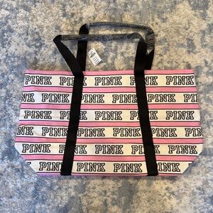 Victoria's Secret Pink Striped Tote